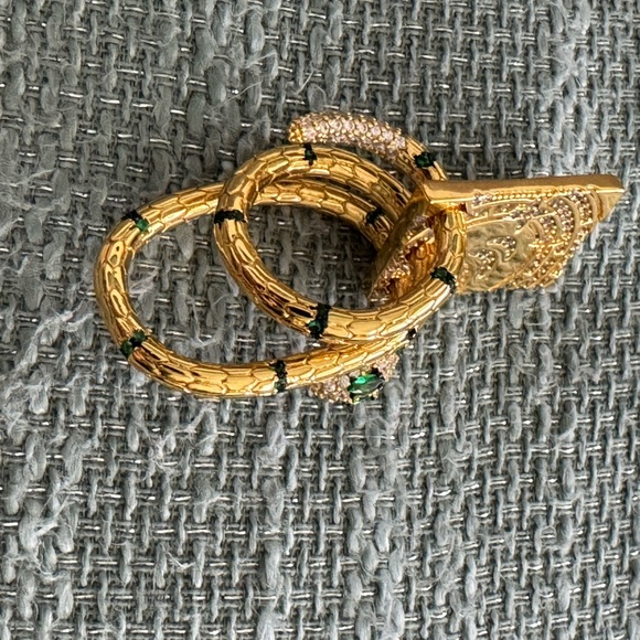 925 sterling silver single earring with Swarovski crystals - Picture 10 of 12